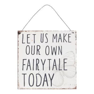 Clayre & Eef Dekoschild Fairytale 18 x 18 cm