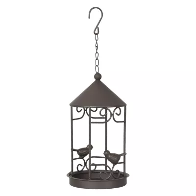 Clayre & Eef Bird feeder Ø 13*34 cm