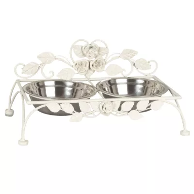 Clayre & Eef Tier Fressnapf 37x21x19 cm / 2x500 ml