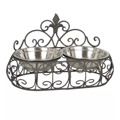 Clayre & Eef Tier Fressnapf 39x20x23 cm / 0.5L