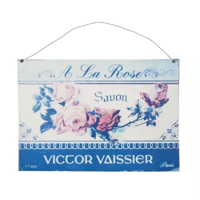 Clayre & Eef Textschild 25x36 cm