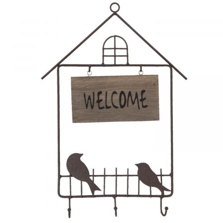 Clayre & Eef Welcome bord 26x37 cm