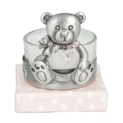 Clayre & Eef Teelichthalter "Bärchen" Ø8*6cm