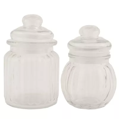 Clayre & Eef Vorratsglass  Ø 8*12 cm