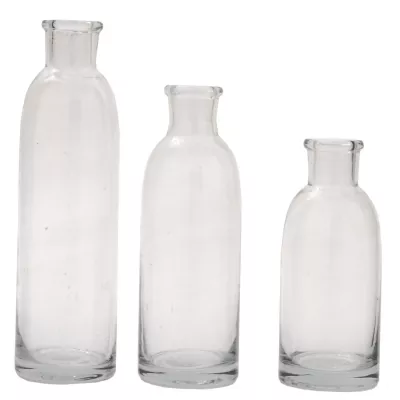 Clayre & Eef Glasflasche 16*3*5cm