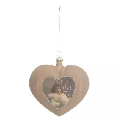 Clayre & Eef Weihnachtsbaumkugel 10 cm