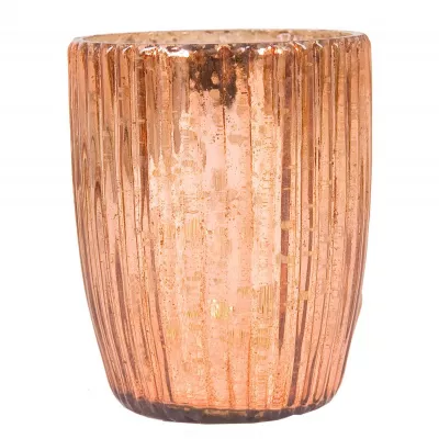 Clayre & Eef Windlicht orange Ø10cm