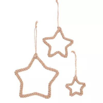 Clayre & Eef Dekoration set 3 14/10/6 cm
