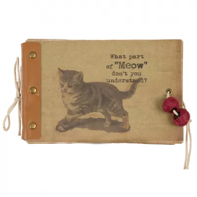 Clayre & Eef Fotoalbum "Katze" 24*15*4cm