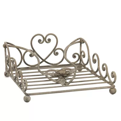 Clayre & Eef Dekorativer Serviettenhalter 20 x 20 x 10 cm