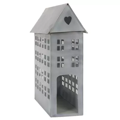 Teelichthalter Hochhaus