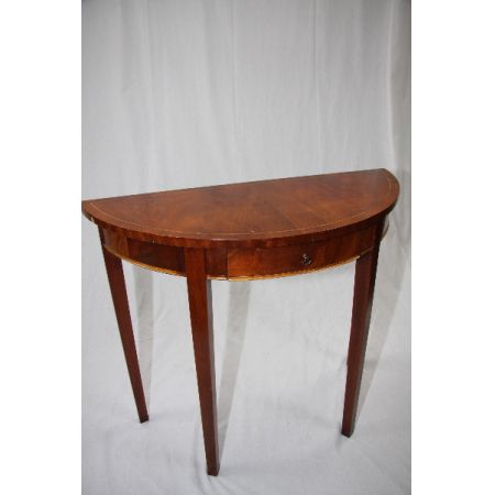 "Halltable Edwardian Style" in Mahagoni - auch in Eibe erhältlich