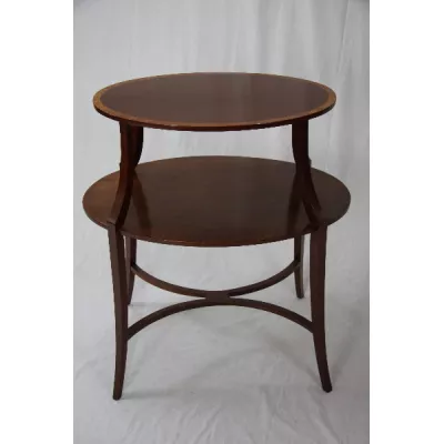 Tisch / Edwardian Occasional Table mit zwei Ebenen