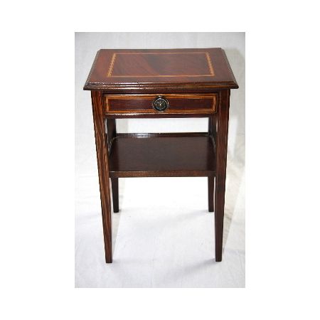 "Lamp-, Bedside- & Winetable" in Mahagoni