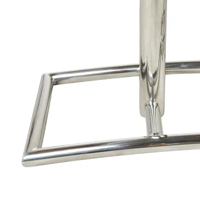 Flur Konsole aus Massivholz & Edelstahl