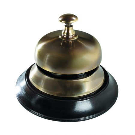 Authentic Models Rezeptions-Klingel - Sailors Desk Inn Bell, Bronze AC103