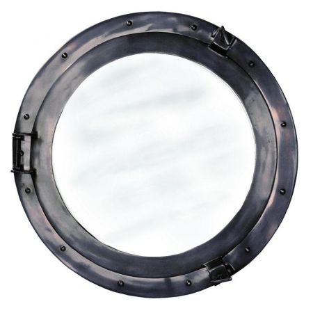 Authentic Models Spiegel - Cabin Porthole Mirror, Groß AC189A