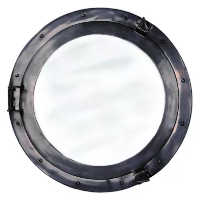 Authentic Models Spiegel - Cabin Porthole Mirror, Groß AC189A
