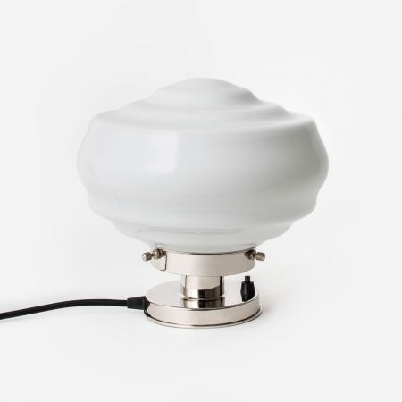 Tischlampe Alphonse 20's Mattnickel