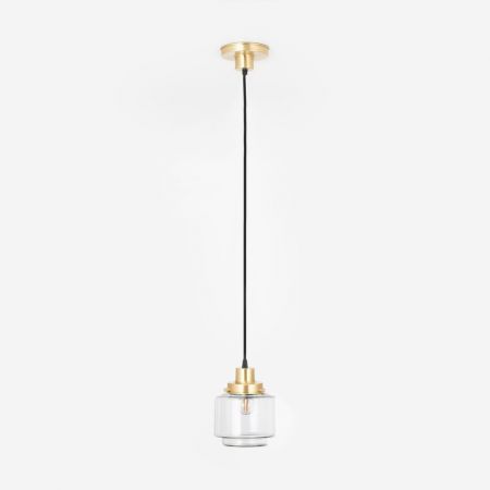 Hängelampe am Kabel Getrapte Cilinder Small Helder 20's