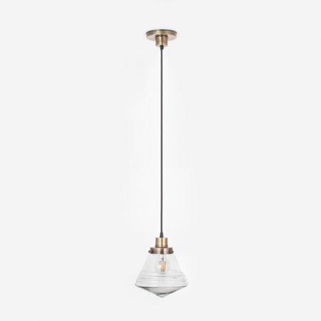 Hängelampe am Kabel Luxe School Small Helder 20's