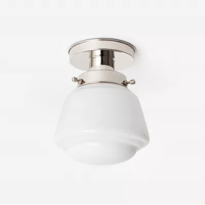 Deckenlampe High Button 20's Nickel