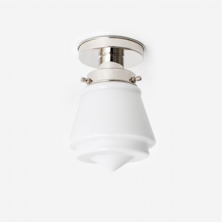 Deckenlampe Komeet 20's Nickel