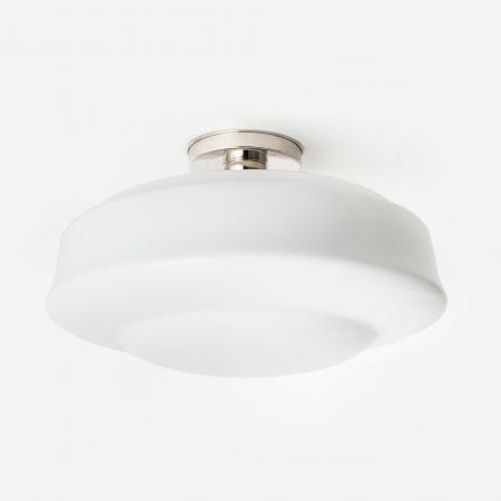 Deckenlampe Saucer 20's Nickel