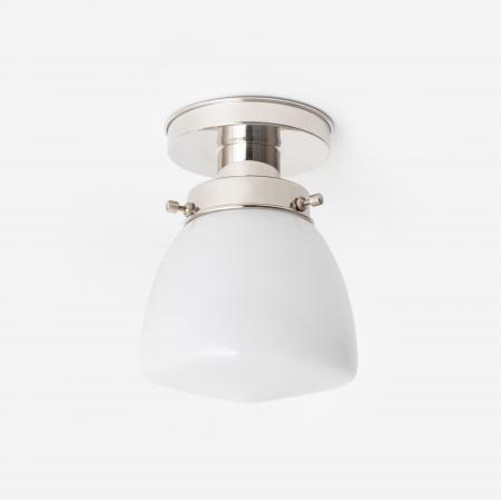 Deckenlampe Schoolbol Small 20's Nickel