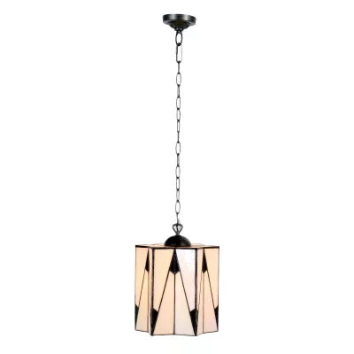 Tiffany Hängeleuchte French Art Deco