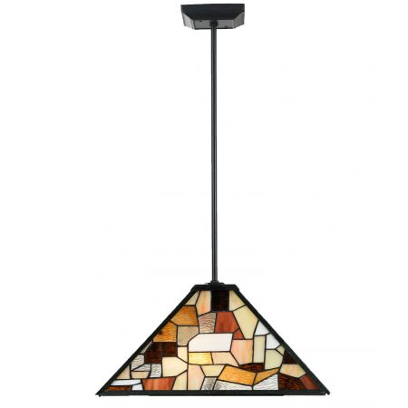 Tiffany Kantige Pendelleuchte Fallingwater pendant