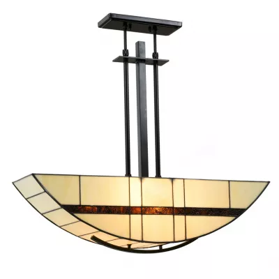 Tiffany Pendelleuchte "Geometric"