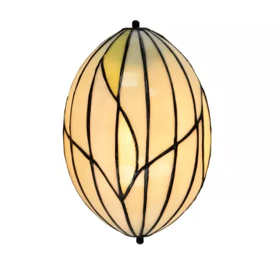 Tiffany Wandleuchte / Deckenleuchte Natur Small