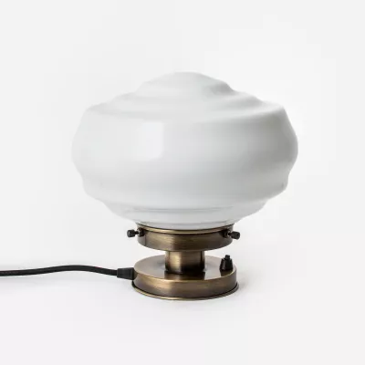 Tischlampe Alphonse 20's Mattnickel