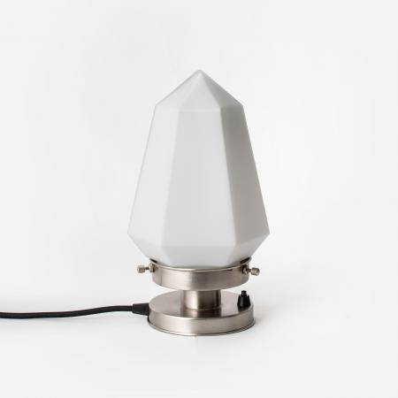 Tischlampe Brilliant 20's Mattes Nickel