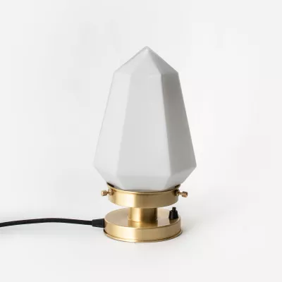 Tischlampe Brilliant 20's Mattes Nickel