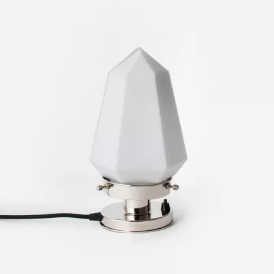 Tischlampe Brilliant 20's Mattes Nickel