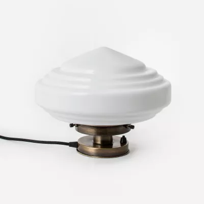 Tischlampe Deco Punt 20er mattiertes Nickel