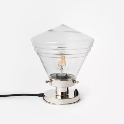 Tischlampe Luxuriös Schule Klein Klar 20's Bronze