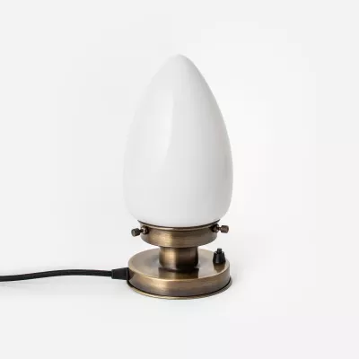 Tischlampe Menhir Small 20's Mattnickel