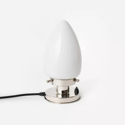 Tischlampe Menhir Small 20's Mattnickel