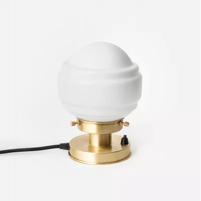 Tischlampe Polkadot 20's Mattnickel