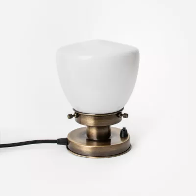 Tischlampe Schoolbol Small 20's Messing