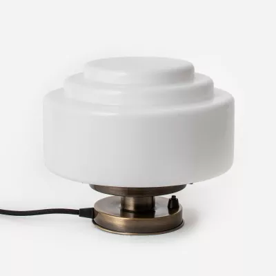 Tischlampe Stepped Ø 25 20's Messing