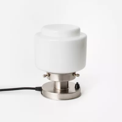 Tischlampe Stepped Cylinder Small 20's Messing