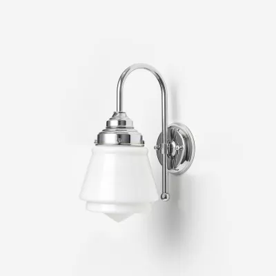 Wandleuchte Komeet Meander Chrom