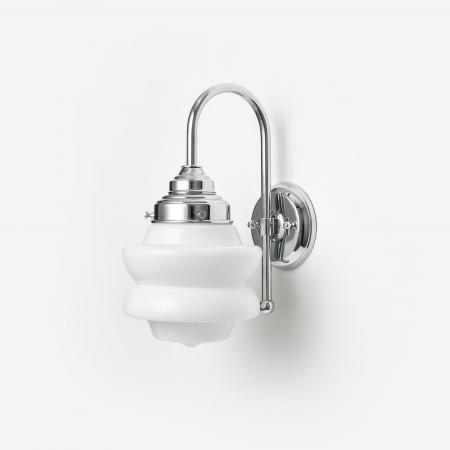 Wandleuchte Small Top Meander Chrome