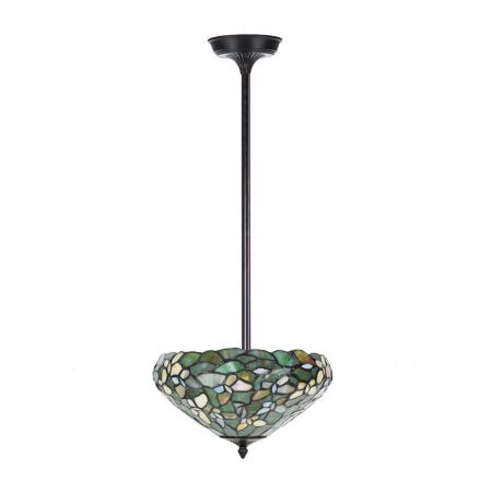 Tiffany up-light Pendelleuchte Settle Down