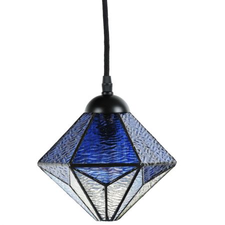 Tiffany Hängeleuchte Akira Blue