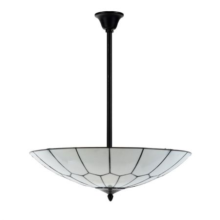 Tiffany French Art Deco Hängelampe Gatsby